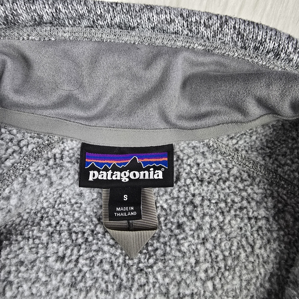 Patagonia better sweater 1/4 zip jacket size small - Picture 6 of 13